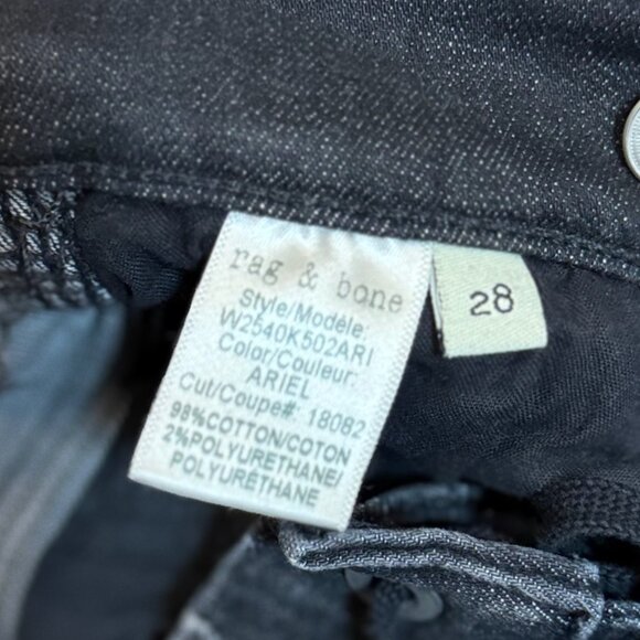 Rag & Bone Mid-Rise Skinny Leg Jeans - Picture 5 of 5
